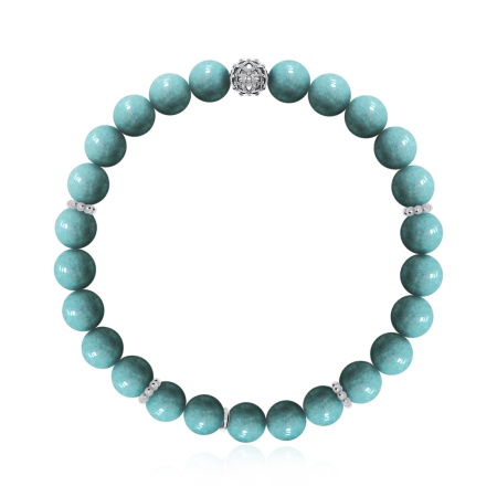 Купить браслет из серебра с агатами