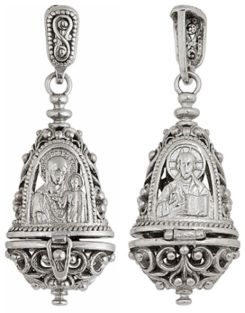 Подвеска из серебра без вставок