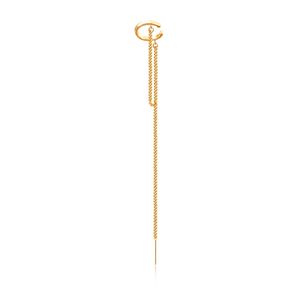 Серьги из серебра 2320404900-1 от KRASNOE, металл Серебро, вставка Без вставок