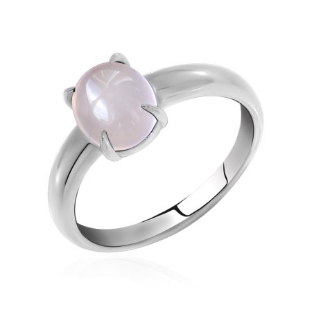 Купить кольцо из серебра с кварцем в интернет-магазине KRASNOE