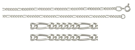 Цепь из серебра без вставок