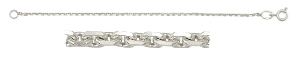 Купить браслет из серебра без вставок