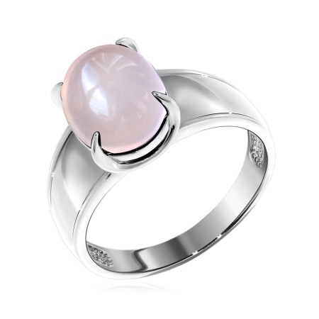 Купить кольцо из серебра с кварцем в интернет-магазине KRASNOE