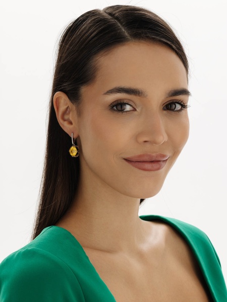 2340201708-50 Серьги (Ag 925) в ювелирном интернет-магазине