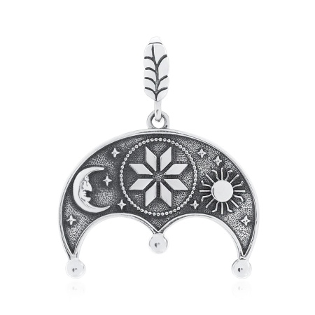 Купить подвеска из серебра без вставок