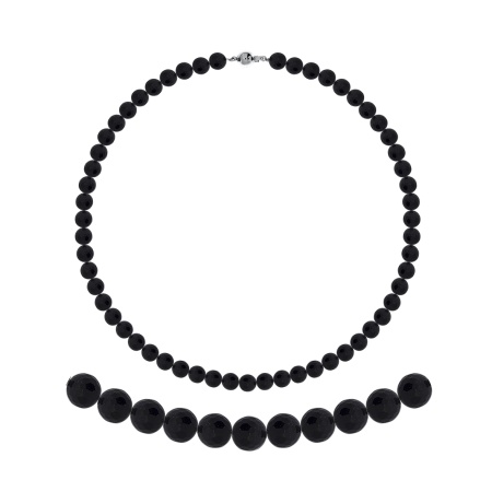 Бусы из серебра с авантюрином 8340366088-50-80