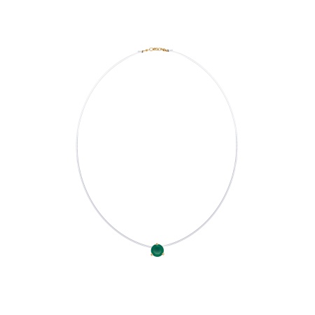 Колье из серебра с агатом