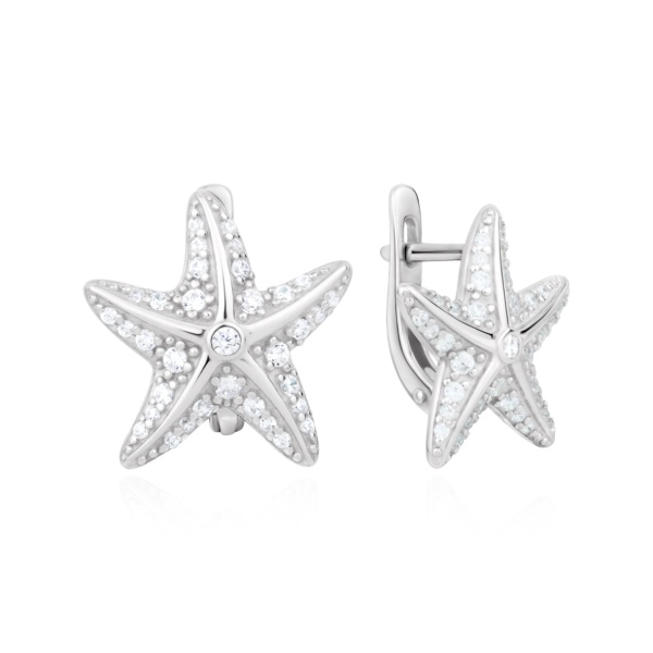 Серьги из серебра 
