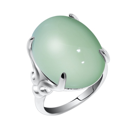 Купить кольцо из серебра с халцедоном в интернет-магазине KRASNOE
