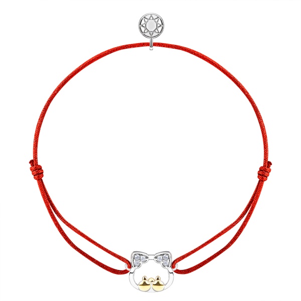 Купить браслет из серебра с фианитами