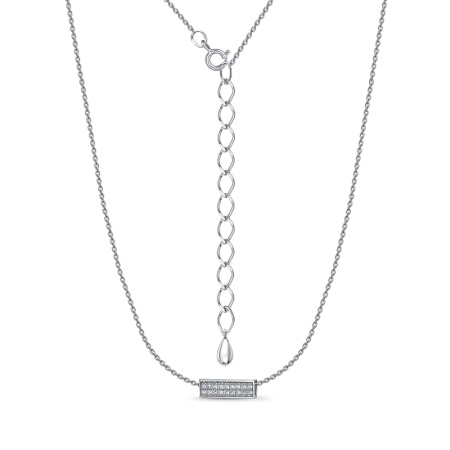 Колье из серебра