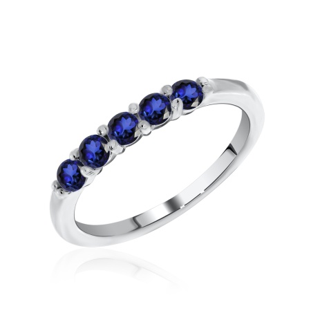 Купить кольцо из серебра с ситаллами в интернет-магазине KRASNOE