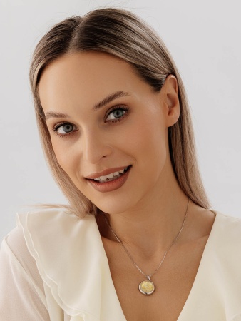 Купить подвеска из серебра с перламутром