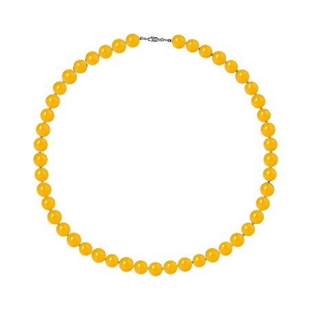 Колье из серебра с агатами 8340396118-50-50