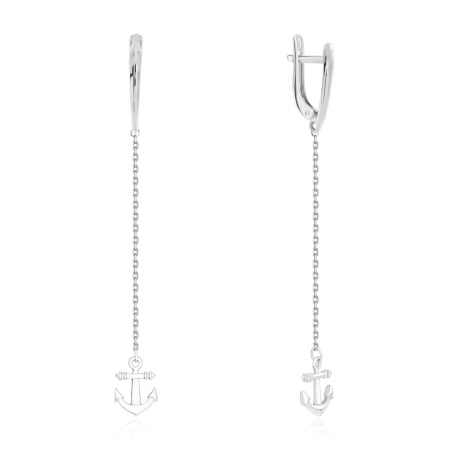 Серьги из серебра