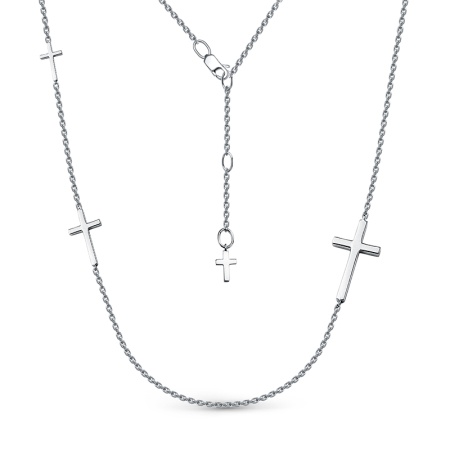 Колье из серебра с0705057