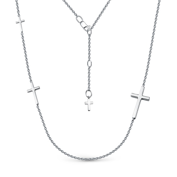 Колье из серебра с0705057