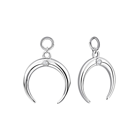 Купить подвеска из серебра с фианитами