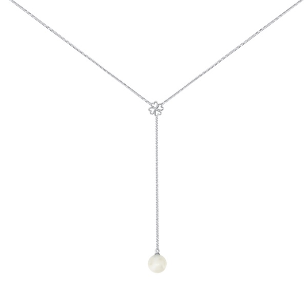 Колье из серебра с жемчугом 8340243235-45