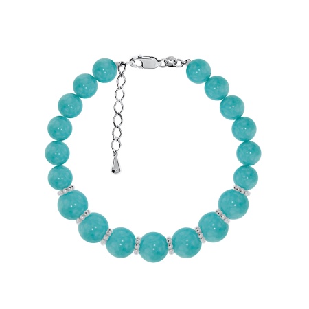 Купить браслет из серебра с агатами