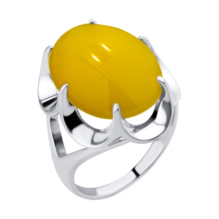 Купить кольцо из серебра с агатом в интернет-магазине KRASNOE