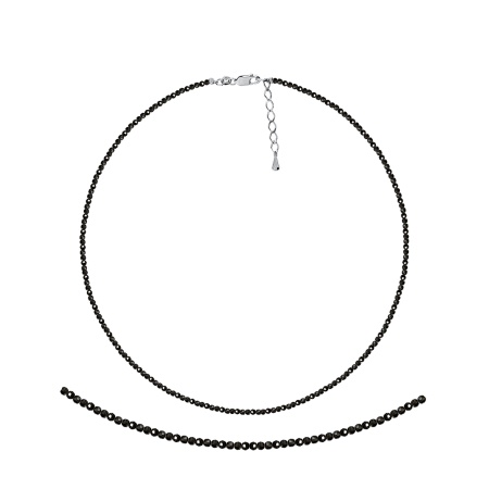 8340216194-1-38 Бусы (Ag 925) 8340216194-1-38