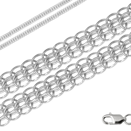 Купить цепь из серебра без вставок
