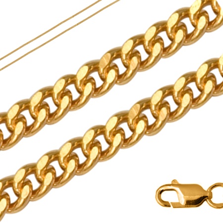 Цепь из серебра без вставок