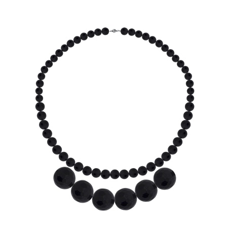 Бусы из серебра с авантюрином 8340366082-45-80