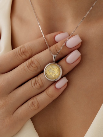 Купить подвеска из серебра с перламутром