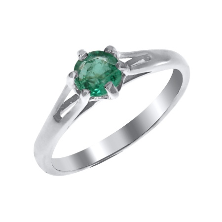 Купить кольцо из серебра с бериллом в интернет-магазине KRASNOE