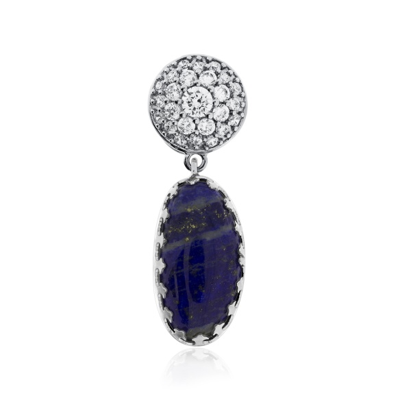 Купить подвеска из серебра с лазуритом