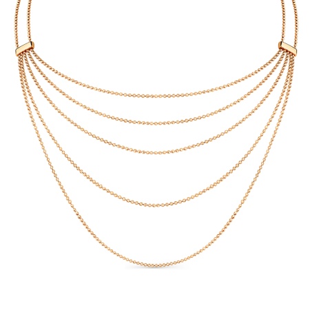 Колье из золота без вставок