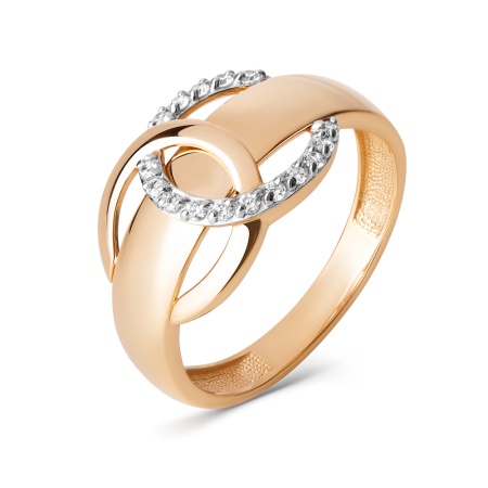 Купить кольцо из золота с фианитом в интернет-магазине KRASNOE