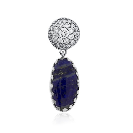 Купить подвеска из серебра с лазуритом