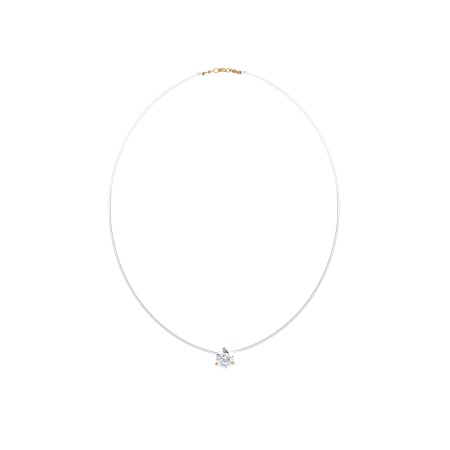 Колье из серебра с фианитом 8320203058-42