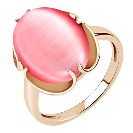 Купить кольцо из серебра с кошачим глазом в интернет-магазине KRASNOE