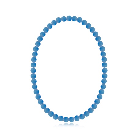 Колье из серебра с агатами