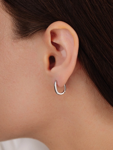 Серьги из серебра