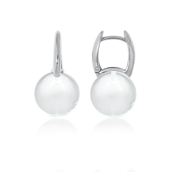 Серьги из серебра с хрусталём в ювелирном интернет-магазине