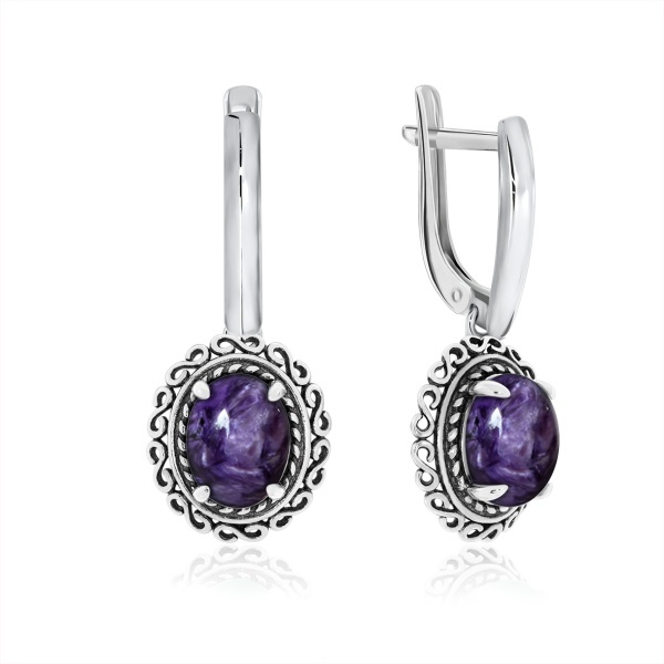 Серьги из серебра
