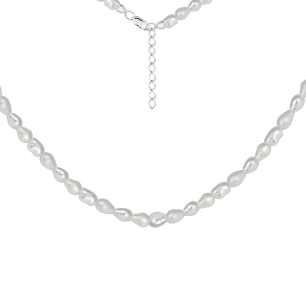 Бусы из серебра с жемчугами 8340056246-1-38