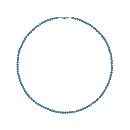 Бусы из серебра с говлитами 8340276055-1-40