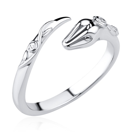 Купить кольцо из серебра без вставок в интернет-магазине KRASNOE