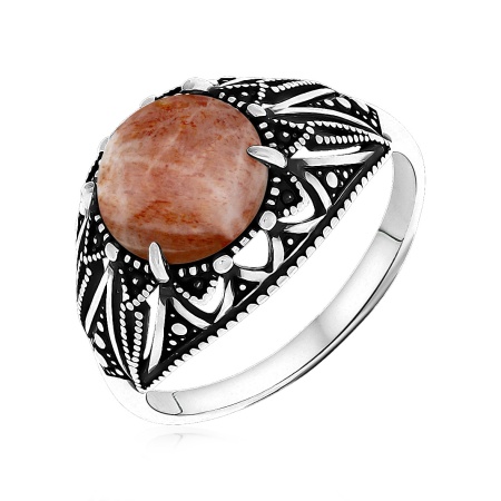 Купить кольцо из серебра с солнечником в интернет-магазине KRASNOE