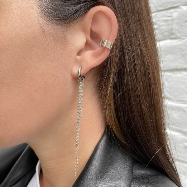 Серьги из серебра