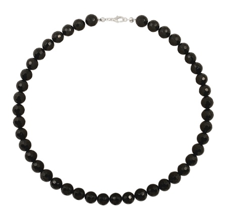 Бусы из серебра с агатами 3397031671-50-20