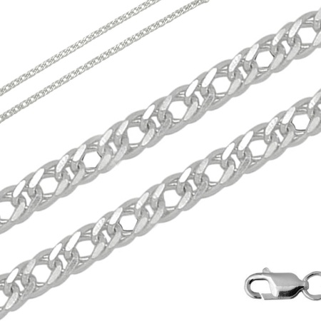 Цепь из серебра без вставок