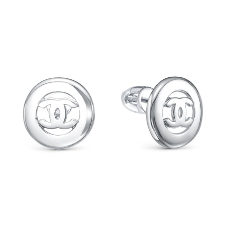 Серьги из серебра с0504635 от KRASNOE, металл Серебро, вставка Без вставок