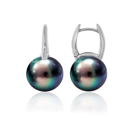 Серьги из серебра с жемчугом 2340244318-80 от KRASNOE, металл Серебро, вставка Жемчуг Имитация